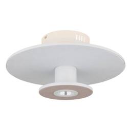 Netlighting Carter Integrated LED Semi Flush Ceiling Light White Matt LED 3000K - thumbnail 3
