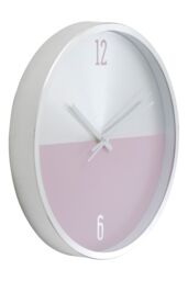 Orsina Elko Circular Wall Clock in Silver - thumbnail 2