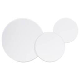 Wyld and Coco Ceiling Lamp - Round White Acrylic Shade Dimmable LED - thumbnail 4