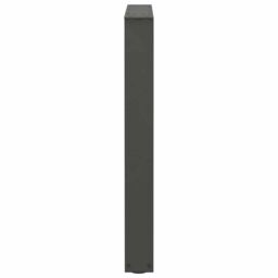 Berkfield Home Dining Table Legs V-Shape 3 pcs Anthracite 70x(72-73.3) cm Steel - thumbnail 6