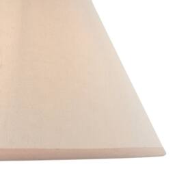 Netlighting Layered Leaf Ivory Table Lamp Fabric Ivy Shade 30cm B22 in White - thumbnail 6