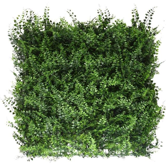 Ark Mat Fern Artificial Plant Wall Panel 50x50cm - Indoor & Outdoor in Green - Size: 50x50 cm - image 1