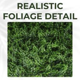 Ark Mat Fern Artificial Plant Wall Panel 50x50cm - Indoor & Outdoor in Green - Size: 50x50 cm - thumbnail 5