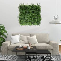 Ark Mat Fern Artificial Plant Wall Panel 50x50cm - Indoor & Outdoor in Green - Size: 50x50 cm - thumbnail 8