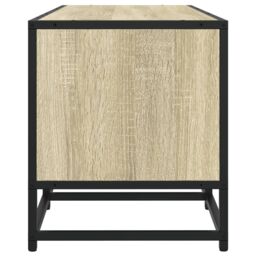 Berkfield Home TV Cabinet Sonoma Oak 210x35x41 cm Engineered Wood in Brown - Size: 210 x 35 x 41 cm - thumbnail 5