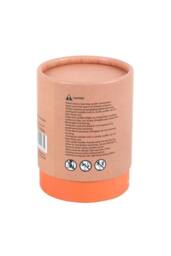KDMD Pumpkin Spice Candle with Jack-o'-Lantern Design -, 25H Burn in Orange - thumbnail 4