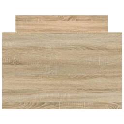 Berkfield Home Bed Frame with Drawer Frame Grey Sonoma 75x190 cm Small Single in Light Oak - thumbnail 6