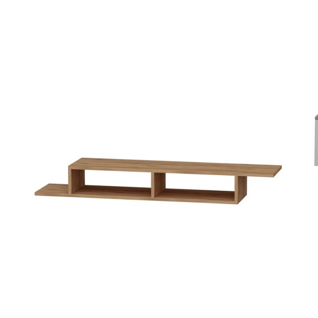 Destina Home Floating TV Stand with Shelves Eldon in Light Beige - Size: 1 Pack - image 1