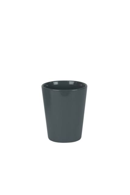 KDMD Hortus Vienna Glossy Grey Ceramic Pot 12cm 3 Pack - image 1