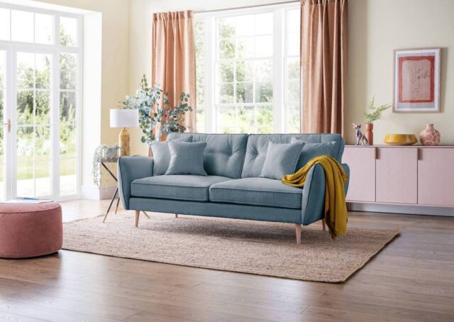 The Great Sofa Company Ailis Large Sofa Faro Denim in Blue - image 1