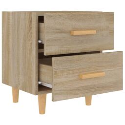 Berkfield Home Bed Cabinet Sonoma Oak 40x35x47.5 cm in Brown - thumbnail 5