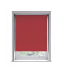 New Edge Blinds No Drill Red Thermal Blackout Roller Blind 170cm Drop - Size: 115 cm - thumbnail 1
