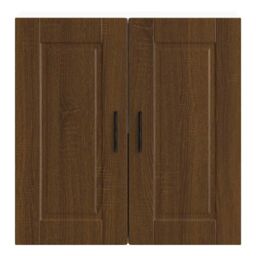 Berkfield Home Kitchen Wall Cabinet Porto Brown Oak Engineered Wood - thumbnail 6