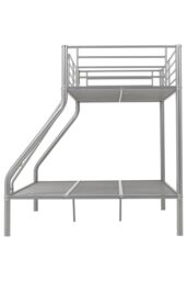 Seconique Tandi Triple Sleeper Bunk Bed (Single top bunk / Double bottom bunk) in Metallic Silver - thumbnail 3