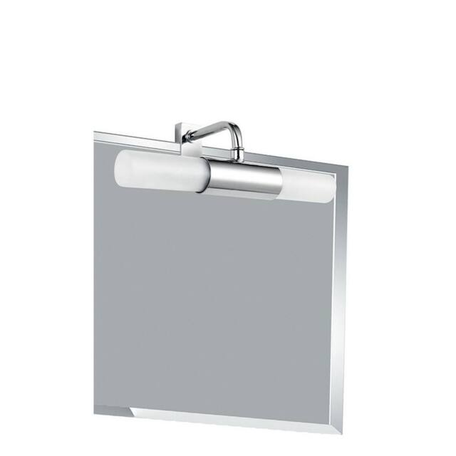 Netlighting SPOT 2 Light Bathroom Over Mirror Light Chrome 23x9x17cm in Silver - Size: 23 x 9 x 17 cm