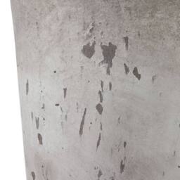 Lemon Pavilion Furniture and Decor Tall Stone Effect Urn Planter - Ceramic - L41 x W41 x H82 cm in Grey - thumbnail 3