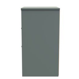 Ready Assembled 2 U Denver 3 Drawer Bedside Cabinet (Ready Assembled) in Pale Green - thumbnail 3