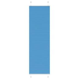 Berkfield Home Pleated Blind Blue 60x200 cm Fabric Width 59.4 cm Polyester - thumbnail 2