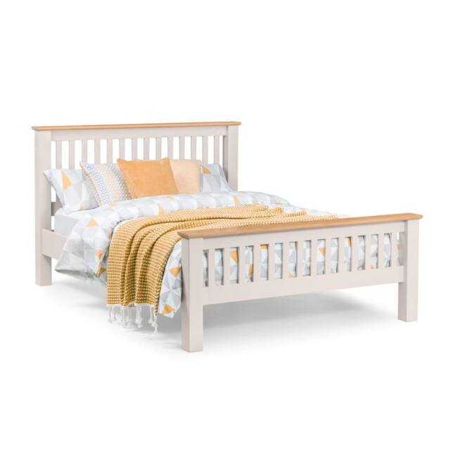 Cheshire Slatewood High Footend Bed - Double (135cm) in Grey - image 1