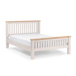 Cheshire Slatewood High Footend Bed - Double (135cm) in Grey - thumbnail 2