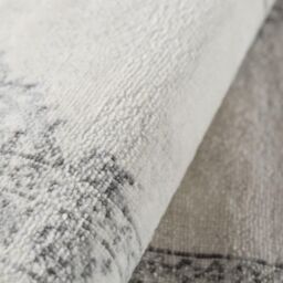 THE RUGS Montana Medallion Cream & Grey Living Room Area Rug 3724 - Size: 80 cm x 150 cm - thumbnail 3