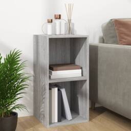 Berkfield Home Vinyl Storage Box Grey Sonoma 71x34x36 cm Engineered Wood - Size: 71 x 34 x 36 cm - thumbnail 8