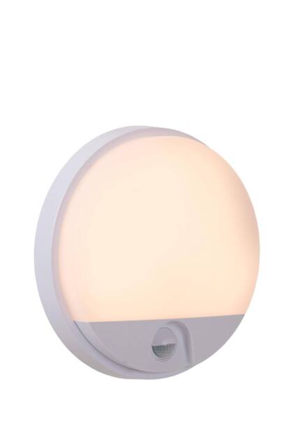 Netlighting Lucide HUPS IR PIR Wall light Outdoor LED 1x10W 3000K IP54 White - image 1