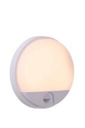 Netlighting Lucide HUPS IR PIR Wall light Outdoor LED 1x10W 3000K IP54 White - thumbnail 1