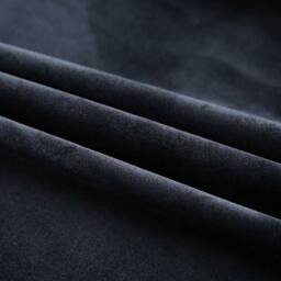 Berkfield Home Blackout Curtains 2 pcs with Hooks Velvet Black 140x245 cm - thumbnail 3