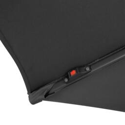 Monstershop LED Cantilever Parasol 3m With Full Fan Base - Grey - thumbnail 9