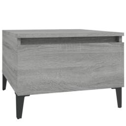 Berkfield Home Side Tables 2 pcs Grey Sonoma 50x46x35 cm Engineered Wood - Size: 50 x 46 x 35 cm - thumbnail 6