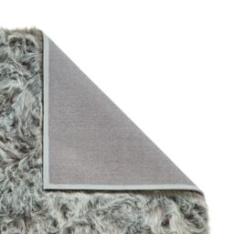 The Rug Shop UK Light Grey Plain Shaggy 80mm Thick Stain-Resistant Easy to Clean Rug - Size: 160 cm x 230 cm - thumbnail 5