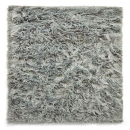 The Rug Shop UK Light Grey Plain Shaggy 80mm Thick Stain-Resistant Easy to Clean Rug - Size: 160 cm x 230 cm - thumbnail 8