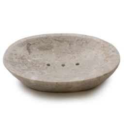KDMD Classic Oval Cream Marble Soap Dish