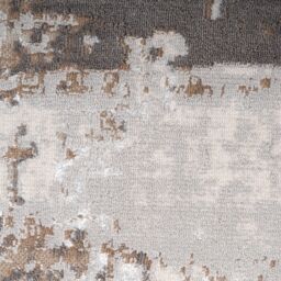 Kukoon Silver Grey Modern Contemporary Abstract Long Hallway Runner Rug 60cm x 240cm in Beige - Size: 60 cm x 240 cm - thumbnail 6