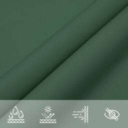 Berkfield Home Sunshade Sail Oxford Fabric Rectangular 3x4 m Dark Green - thumbnail 7