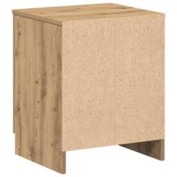 Berkfield Home Durable Bedside Cabinets 2 pcs with 2 Drawers Artisan Oak 40x36x50 cm in Brown - Size: 40 x 36 x 50 cm - thumbnail 8