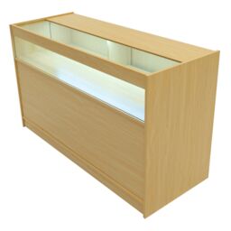 Monstershop Iris LED Shop Counter Set CM60 & 2 x B1500 - Maple in Beige - thumbnail 4