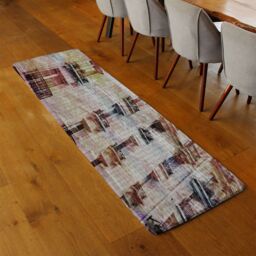 Benjamin Tate Design Sarahs Vision Runner Rug in Natural - Size: 67 cm x 230 cm - thumbnail 2