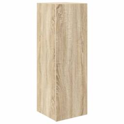 Berkfield Home 4 Piece TV Cabinet Set Sonoma Oak Engineered Wood in Light Tan - thumbnail 7