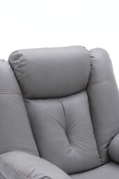 More4Homes Afton Technology Fabric Recliner Rocking Swivel Cinema Sofa Chair in Grey - thumbnail 5
