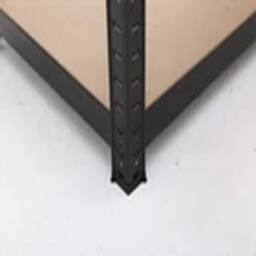 EONLION 180X120X45CM Metal Shelving Units 5 Tiers Steel Garage Shelving Black - Size: 180 x 120 x 45 cm - thumbnail 3