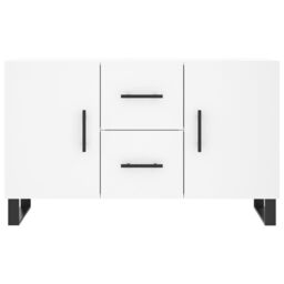 Berkfield Home Sideboard White 100x36x60 cm Engineered Wood - Size: 100 x 36 x 60 cm - thumbnail 6