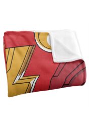 Warner Brothers Shazam Fury Of The Gods Officially Licensed Silky Touch Super Soft Throw Blanket 152 x 127 cm in White - thumbnail 3