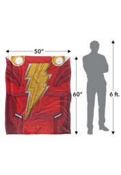 Warner Brothers Shazam Fury Of The Gods Officially Licensed Silky Touch Super Soft Throw Blanket 152 x 127 cm in White - thumbnail 5
