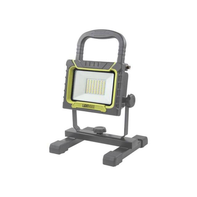 Lighthouse 4000 Lumen Site Light 38W 110V AST8338 Reliable Illumination for Work in Grey - image 1