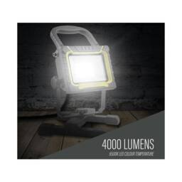 Lighthouse 4000 Lumen Site Light 38W 110V AST8338 Reliable Illumination for Work in Grey - thumbnail 6