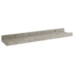 Berkfield Home Wall Shelves 2 pcs Concrete Grey 40x9x3 cm - Size: 40 x 9 x 3 cm - thumbnail 4