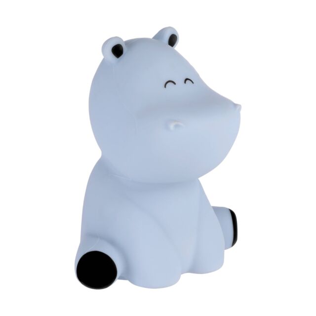 Eglo Castellino, Hippo Night Light / Table Lamp for Kids in Pale Blue - image 1