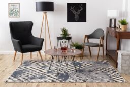 RugsX Heos Rug in Yellow - Size: 160 cm x 220 cm - thumbnail 4